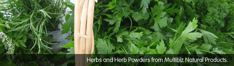 Herbs from Multibiz Natural Products