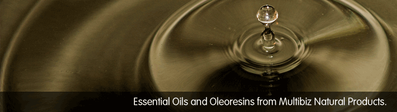 Oils and Oleoresins from Multibiz Natural Products